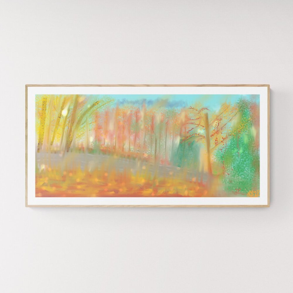 Autumn in Toronto |  Nature | Modern Wall Art Decor | Minimalist Digital Print